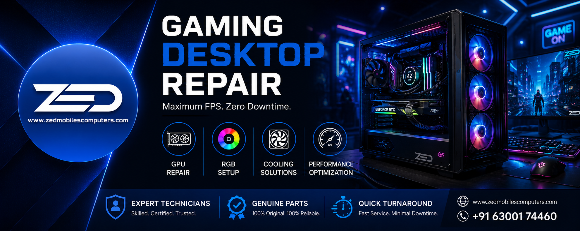 Gaming-Desktop-Repair in Hyderabad