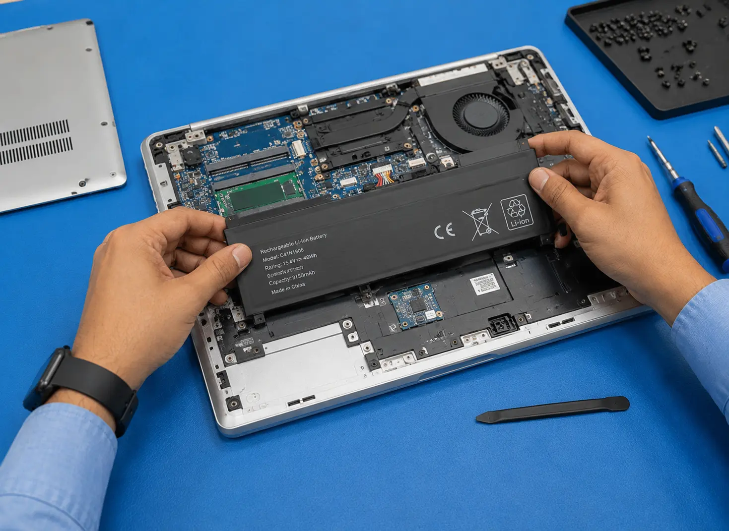 laptop battery replacement