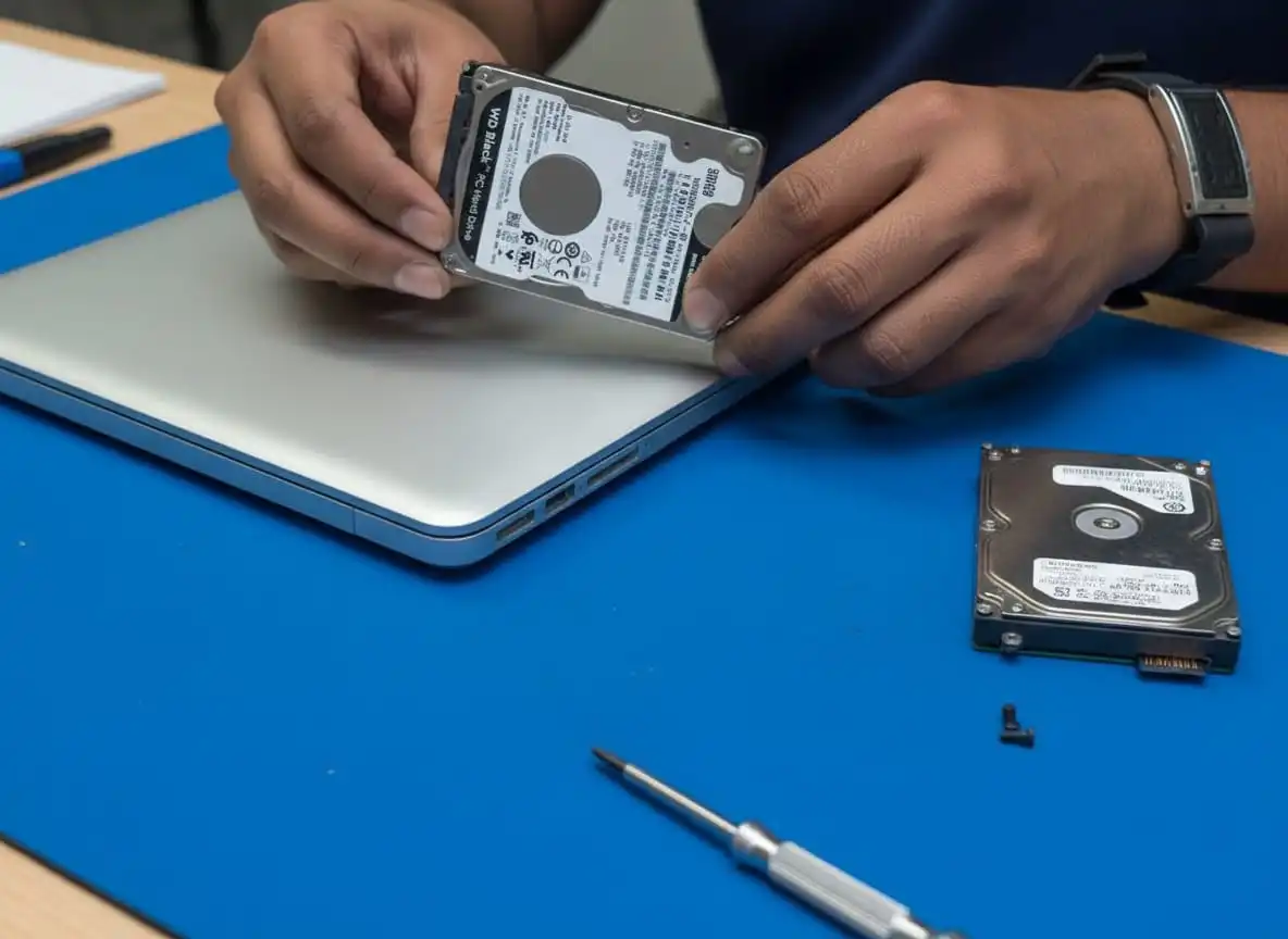 laptop hard disk upgrade
