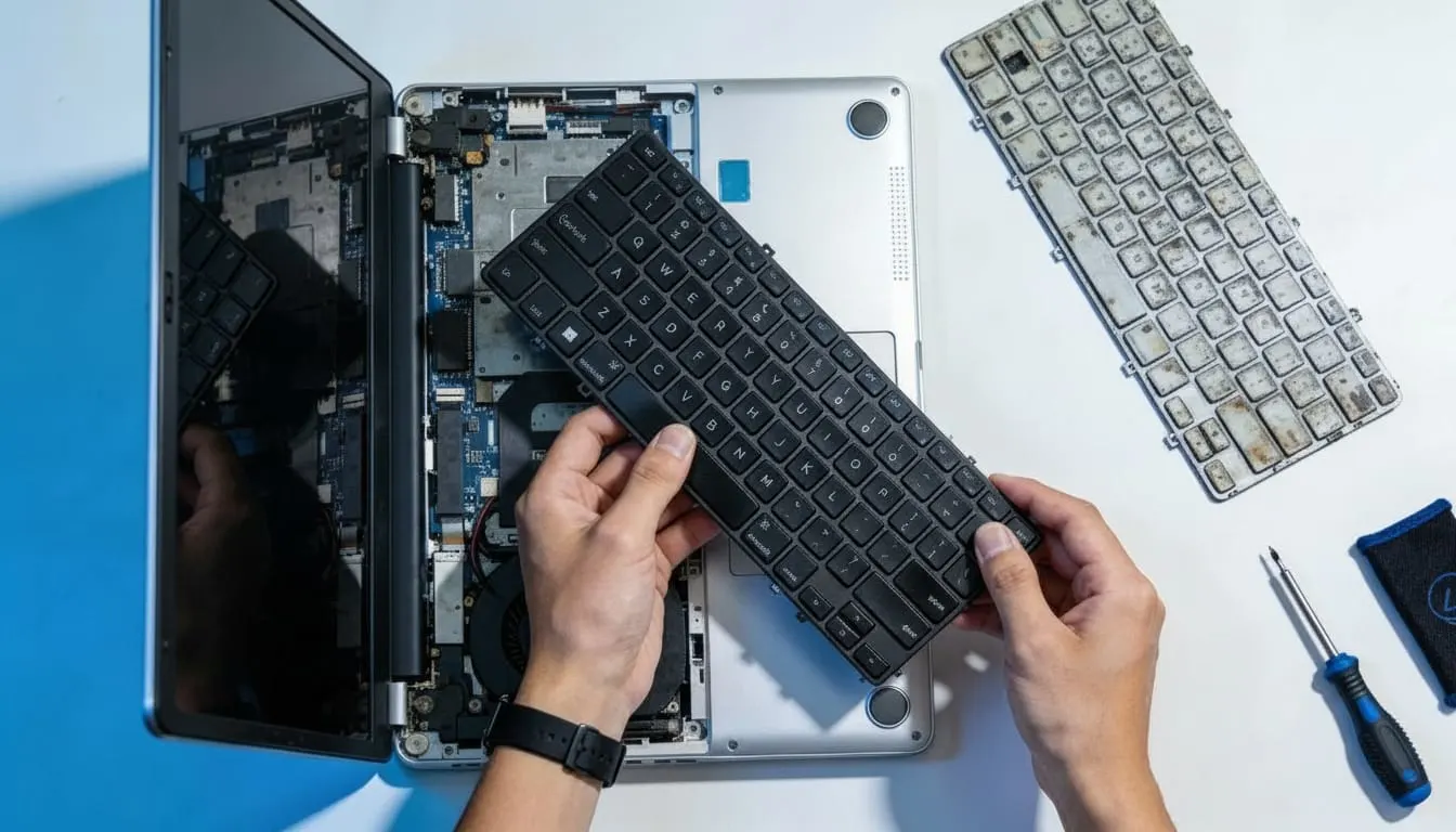 laptop keyboard replacement by zed mobiles computers