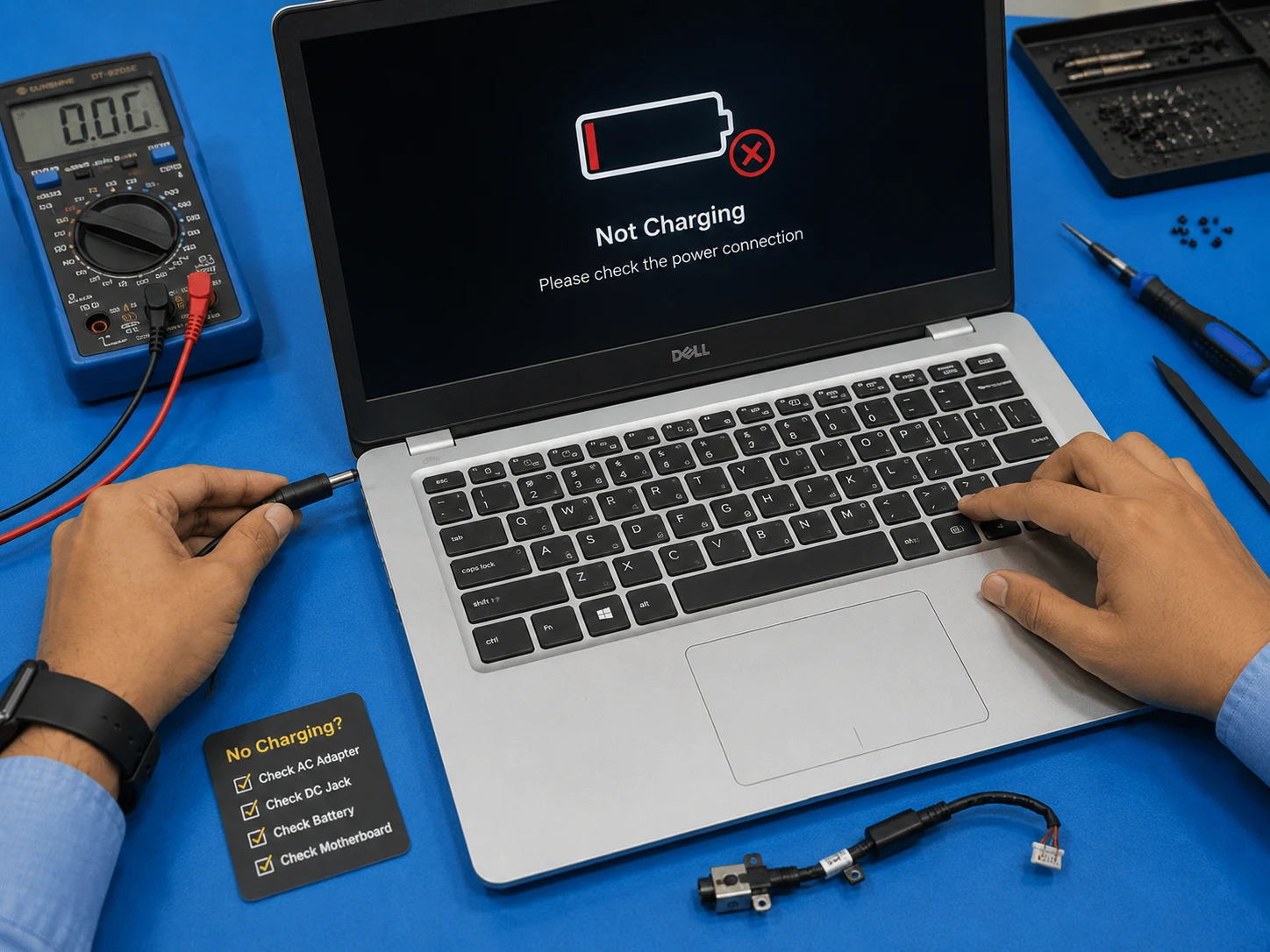 laptop not charging