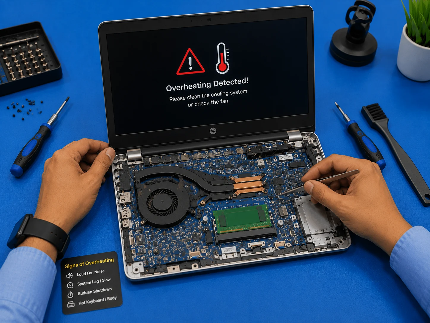 laptop overheating issue