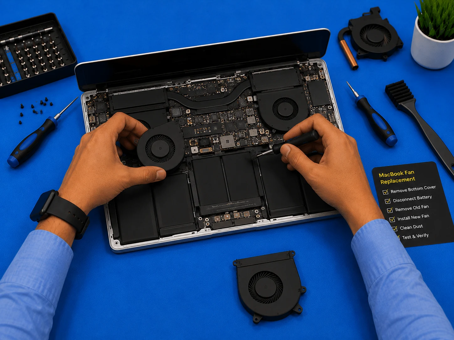 macbook fan not working